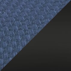 Chaise de bureau Remy de Tempur-Pedic de 26,8 po - bleu marine avec dossier à mailles