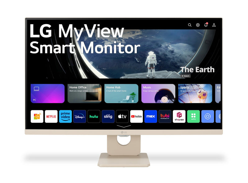 Moniteur intelligent IPS MyView de LG Full HD de 27 po à 60 Hz et à 5 ms avec webOS (27SR50F-E) 