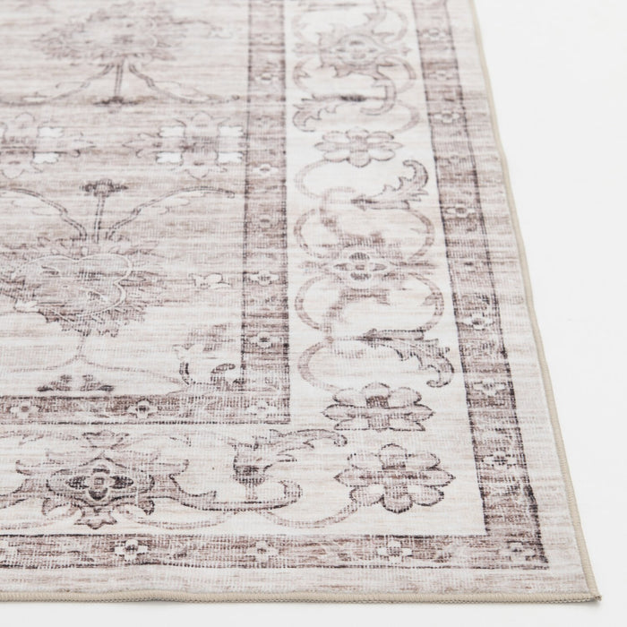 Carpette Aylin ivoire lavable - 5 pi x 7 pi