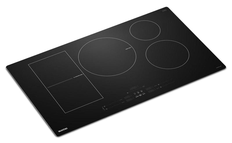 Surface de cuisson à induction Maytag de 36 po à 5 éléments - noire - MCIT8036SB