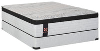 Ensemble matelas semi-ferme à Euro-plateau Bronson PosturepedicMD Plus de série 1000 de Sealy pour lit double