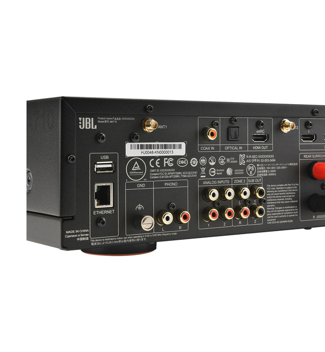  Récepteur AV à 7.2 canaux JBL MA710 8K – noir (JBLMA710BLKAM)