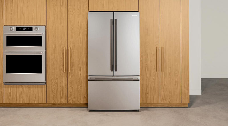 Réfrigérateur KitchenAid de profondeur comptoir à portes françaises avec distributeur d’eau interne - acier inoxydable - KRFC336SPS