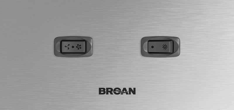 Hotte de cuisinière sous l’armoire Broan de série GLA1 de 42 po - Acier inoxydable -  GLA1423SS 
