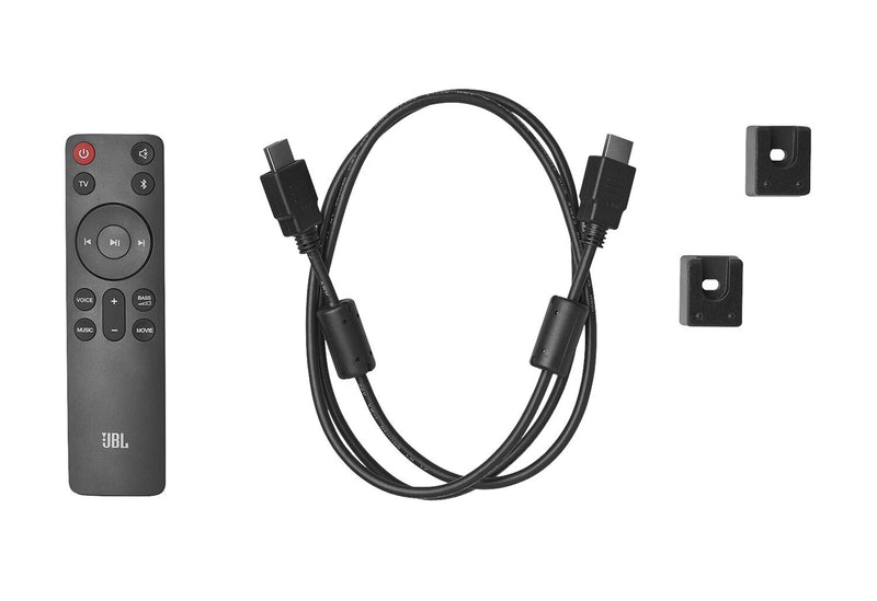 Barre de son à 3.1 canaux JBL avec Dolby AtmosMD et caisson d’extrêmes graves intégré (JBLSB510BLKAM)