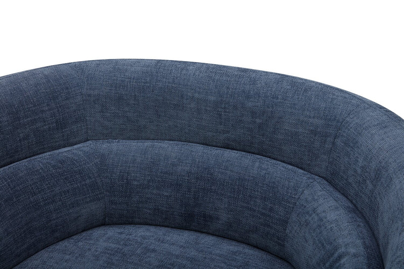 Fauteuil Davvero - bleu marine 