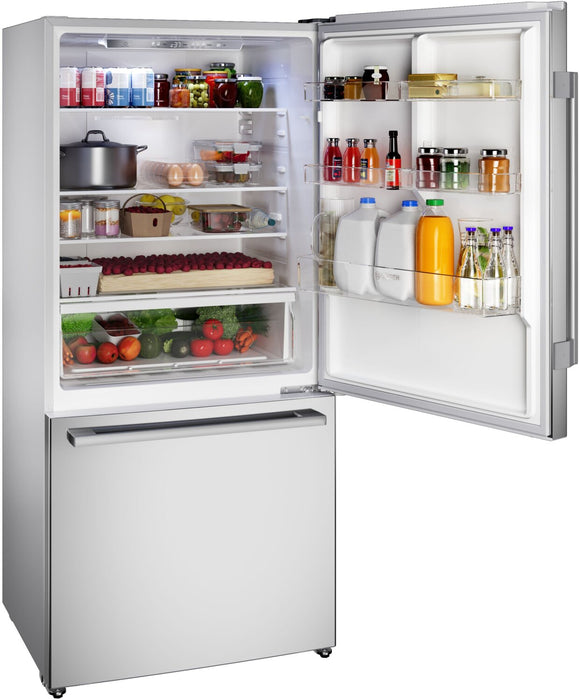 Réfrigérateur à 2 portes Bosch de série 100 de 17,2 pi3 et de 33 po de profondeur comptoir - acier inoxydable - B33CM10SNS
