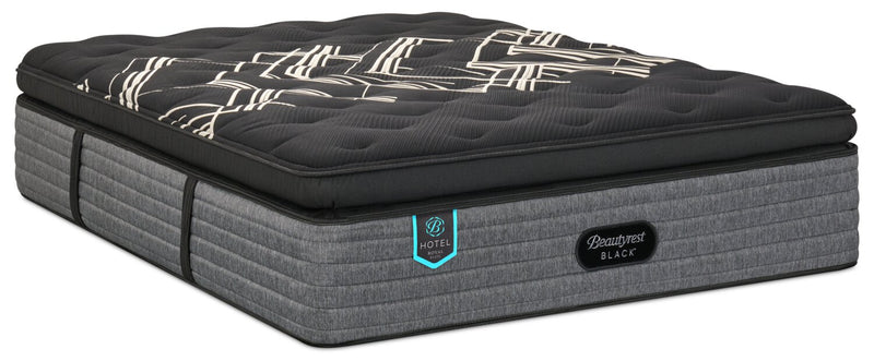 Matelas à Euro-plateau épais moelleux Royal Suite de série Hotel de Beautyrest BlackMD pour lit double