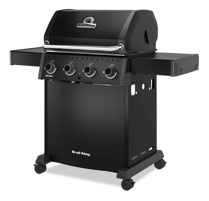 Barbecue à gaz propane Broil King CrownMC 410 Shadow de 40 000 BTU - noir - 865054