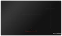 Surface de cuisson à induction Bosch de série 500 de 36 po à 5 brûleurs - noir - NIT5663UC