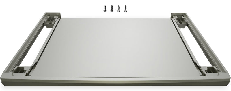 Trousse de superposition Bosch pour la buanderie avec tablette coulissante - Argenté - WTZ2750XUC