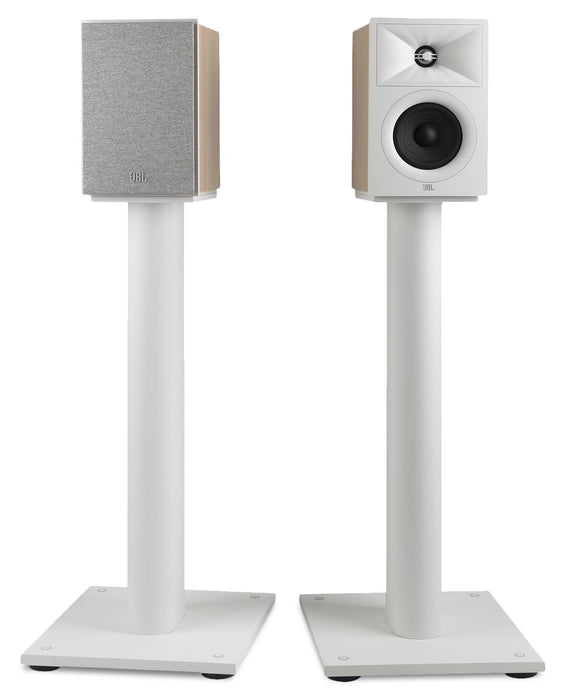 Paire de haut-parleurs d’étagère JBL Stage 240B de 4,5 po avec conception à 2 voies (JBL240BWHT)