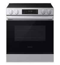 Cuisinière électrique encastrée Bespoke de Samsung de 6,3 pi3 avec friture à air sans préchauffage Air Fry Max - NSE70H63SR