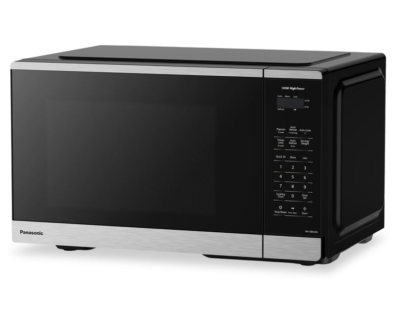 Four à micro-ondes compact Panasonic de 0,9 pi3 - acier inoxydable - NNSB42QSC