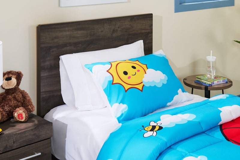 Ensemble d’édredon Brickley 2 pièces pour lit simple