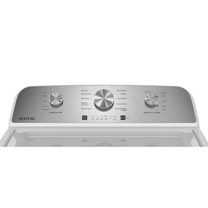 Laveuse Maytag à chargement par le haut de 4,8 pi3 - blanche - MTW4205SW