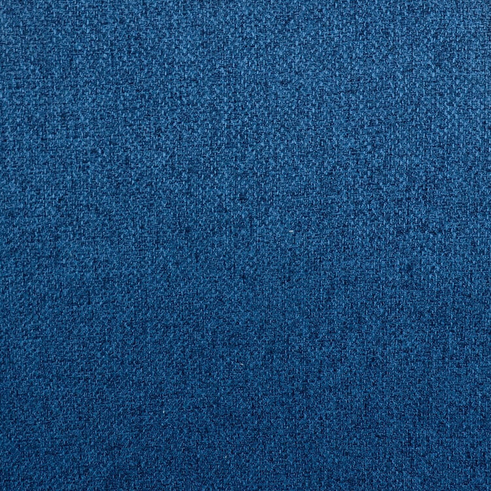 Tabouret Jax de hauteur comptoir de 26 po (H) en tissu de polyester et en métal - bleu