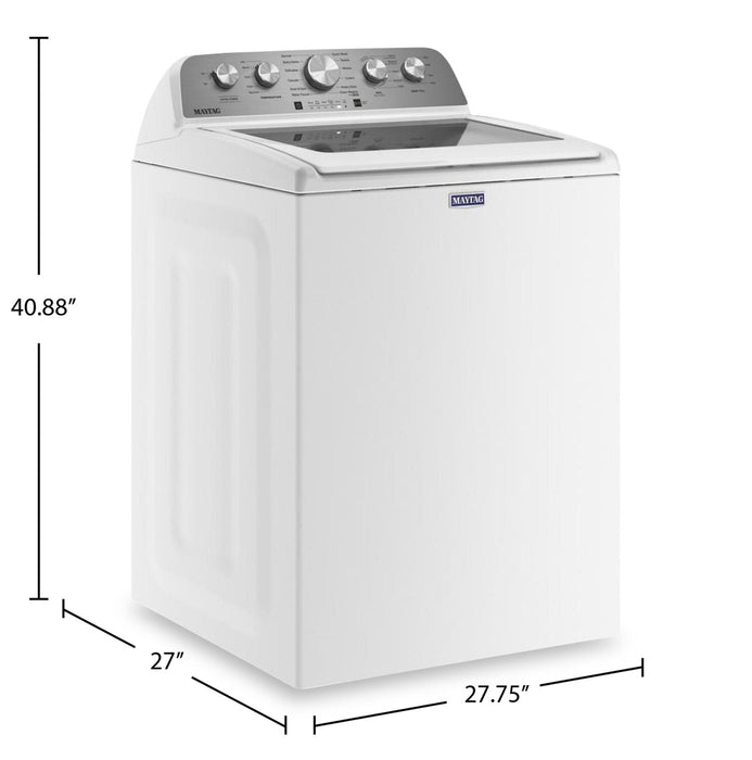 Laveuse Maytag à chargement par le haut de 5,4 pi3 avec fonction Extra Power - blanche - MVW5435PW