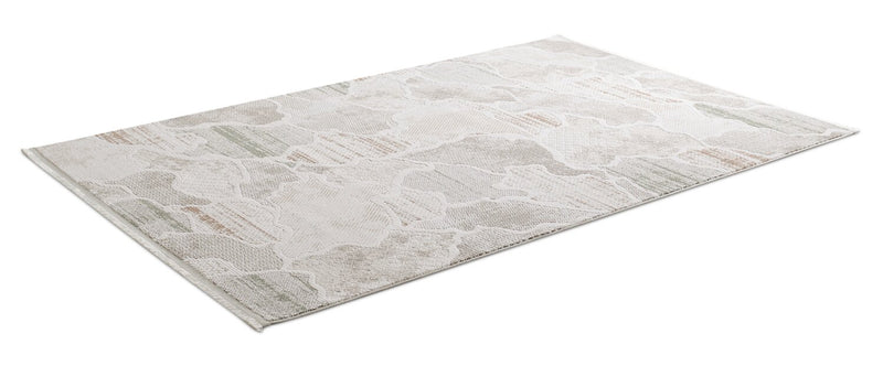 Carpette Cove multicolore à motif de vagues - 7 pi 11 po x 10 pi 10 po