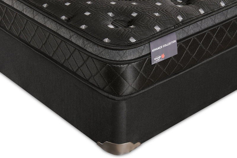 Ensemble matelas moyen à Euro-plateau Advance Regatta de Springwall pour grand lit 