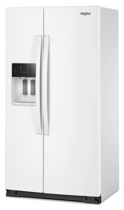 Réfrigérateur Whirlpool de 21 pi³ et de 36 po à compartiments juxtaposés - blanc - WRSC5536RW