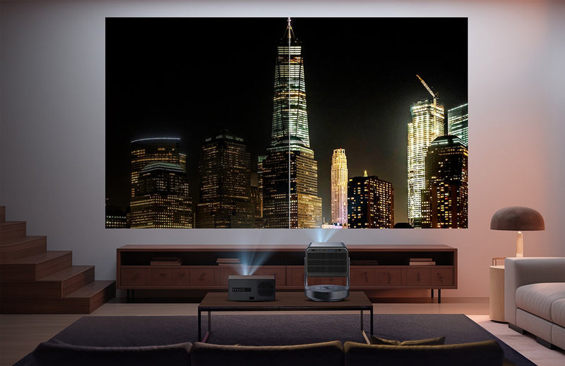 Mini projecteur intelligent C2 Ultra de HISENSE UHD 4K de 65 po à 300 po à triple laser avec système d’exploitation VIDAA (C2ULTRLP)