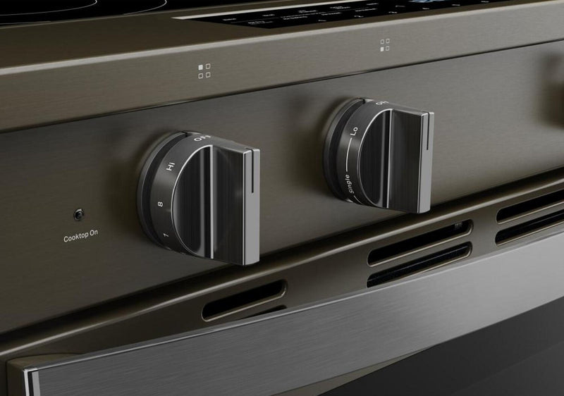 Cuisinière électrique Whirlpool de 5,3 pi3 avec friture à air et revêtement WipeCleanMC - acier inoxydable noir - YWSES7530RV