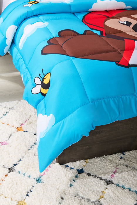 Ensemble d’édredon Brickley 3 pièces pour lit double