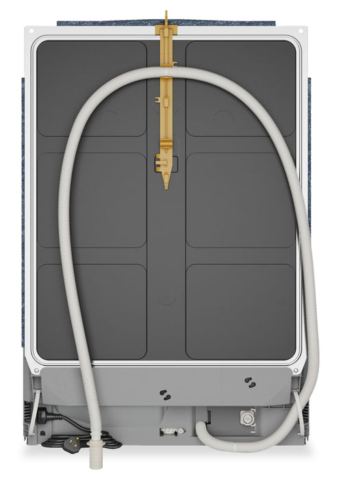 Lave-vaisselle encastré Bosch de série 500 de 24 po de 44 dBA en acier brossé résistant aux traces de doigts - SHX65DM5N