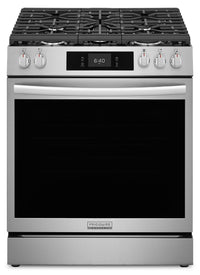  Cuisinière à gaz Frigidaire Gallery de 6 pi³ avec pizza cuite sur pierre - acier inoxydable Smudge-ProofMD - GCFG3070BF