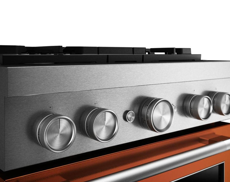 Cuisinière hybride KitchenAid de 4,1 pi3 avec mode de friture à air sans préchauffage - orange brûlée - KFDS930SSC