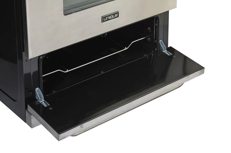 Cuisinière au gaz propane hors réseau classique Unique de 30 po et de 3,9 pi3 avec allumage à pile - UGP-30G OF2 S/S 