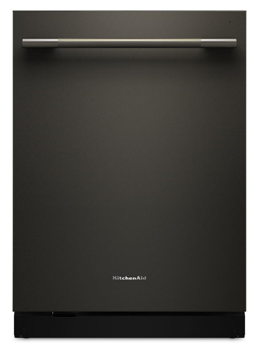 Lave-vaisselle KitchenAid de 24 po et de 44 dBA avec troisième panier 360° Max JetsMC - minerai noir - KDTS624SBE