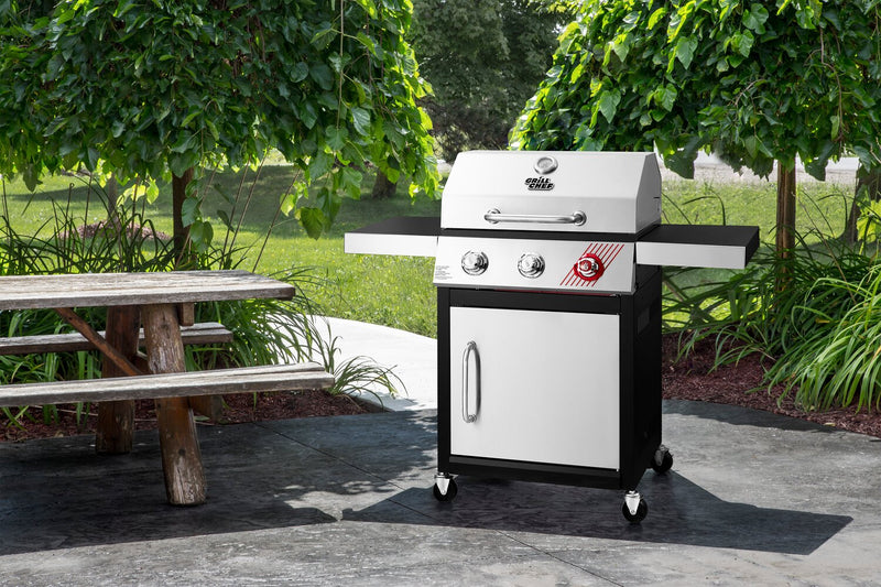 Gril à gaz propane Grill Chef de 39 000 BTU à 3 brûleurs - GCF371CRP