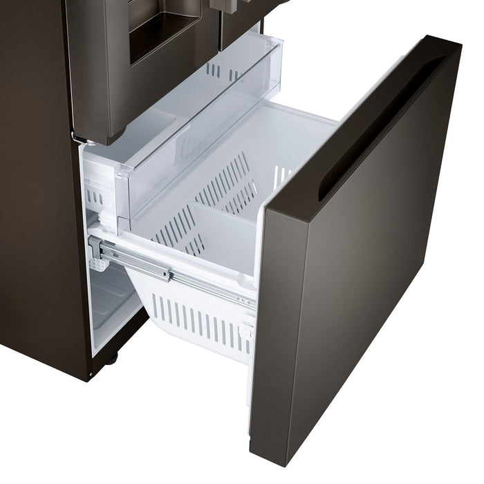 Réfrigérateur LG de 25 pi3 et de 33 po à 3 portes françaises - acier inoxydable PrintProofMC - LF25H6330D