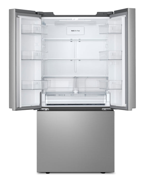 Réfrigérateur 3 portes LG de 21 pi3 et de 33 po à portes françaises - couleur argent Prime - LF21C6000V