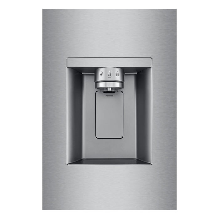 Réfrigérateur LG de 20 pi³ et de 33 po à portes françaises de profondeur comptoir MAXMC - acier inoxydable Smudge-ProofMD - LF20C6330S