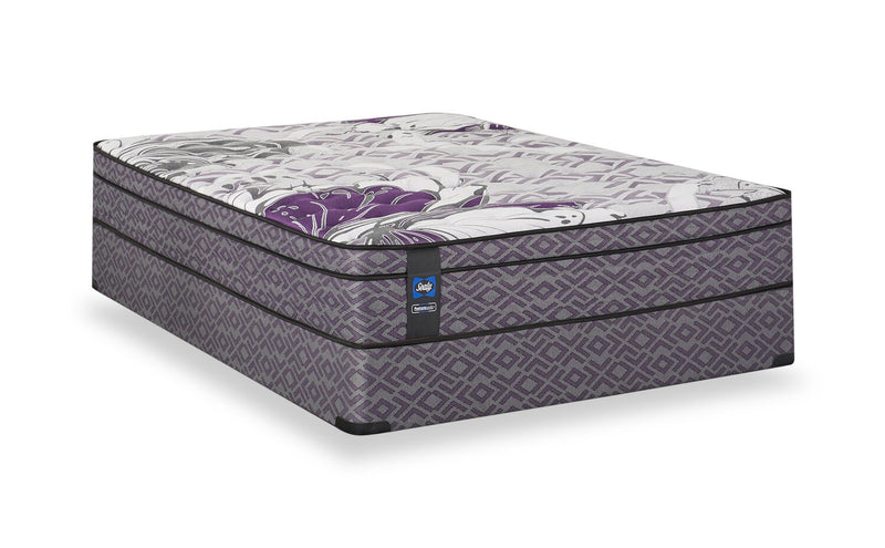 Ensemble Matelas à Euro-plateau Fiore 2.0 PosturepedicMD de Sealy pour lit simple