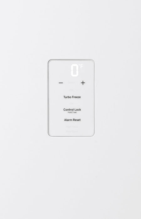 Congélateur vertical GE sans givre de 14,1 pi³ - blanc - FUF14DLRWW