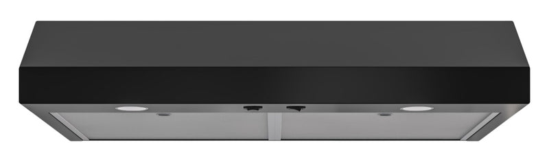Hotte de cuisinière sous l’armoire Broan de série GLA1 de 36 po - noir  - GLA1363BL