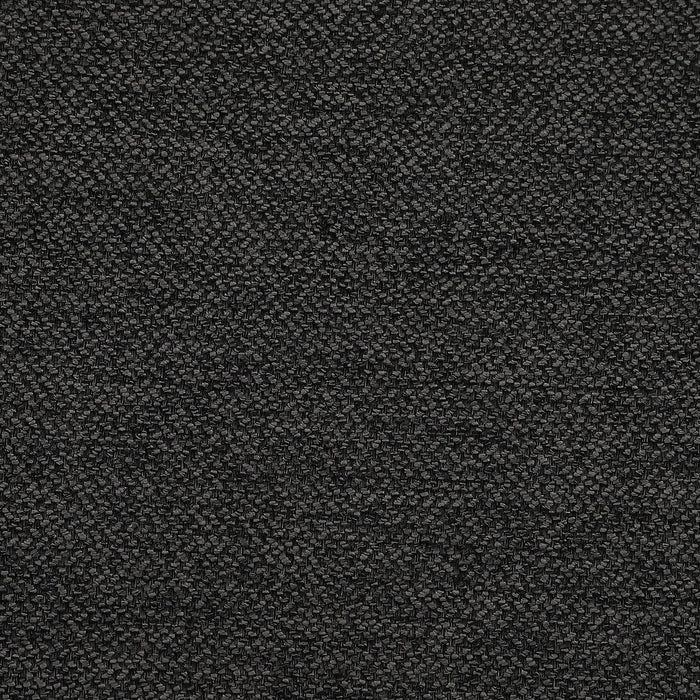 Lit rembourré Beck en tissu gris foncé avec rangement et capitonnage à boutons - format grand lit