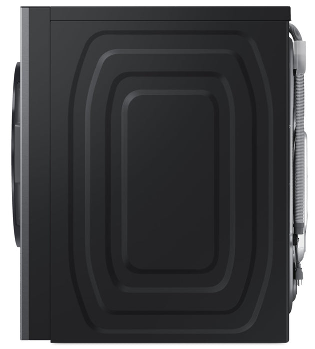 Laveuse Bespoke de Samsung à chargement frontal de 6,1 pi3 avec détecteur de tissu par IA - acier foncé - WF90F53ADSA5