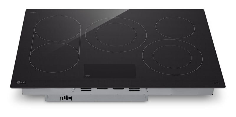 Surface de cuisson électrique LG de 30 po à 5 éléments avec élément UltraHeatMC de 3 200 W - noire - CBEW3017BE