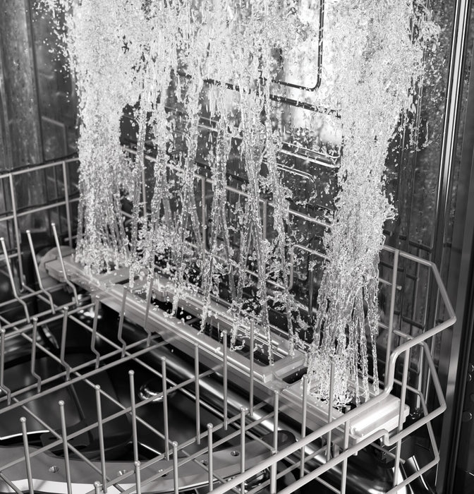 Lave-vaisselle intelligent Profile de 42 dBA et de 24 po avec commandes sur le dessus et système UltraFresh - PDP755SYVFS