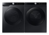 Sécheuse compacte de 4 pi3 et laveuse compacte à chargement frontal de 2,9 pi3 de Samsung - noire