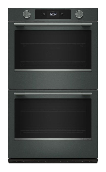 Four mural double intelligent électrique KitchenAid de 30 po - genièvre - KOED730SJP