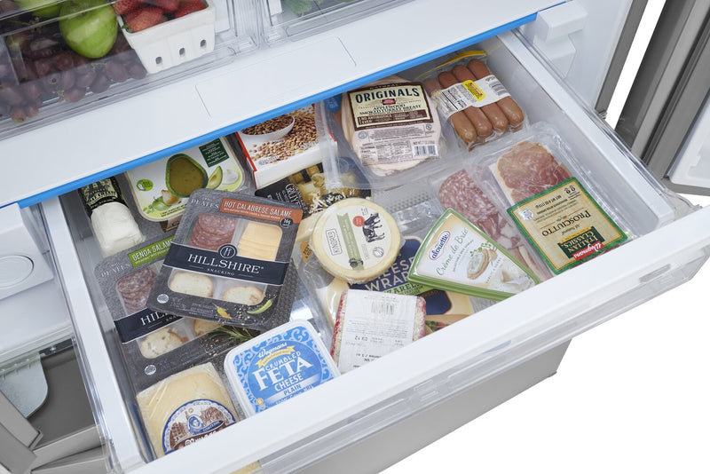 Réfrigérateur Frigidaire de 28,8 pi³ et de 36 po de profondeur standard à portes françaises - acier inoxydable Smudge-ProofMD - FRFN2813AF