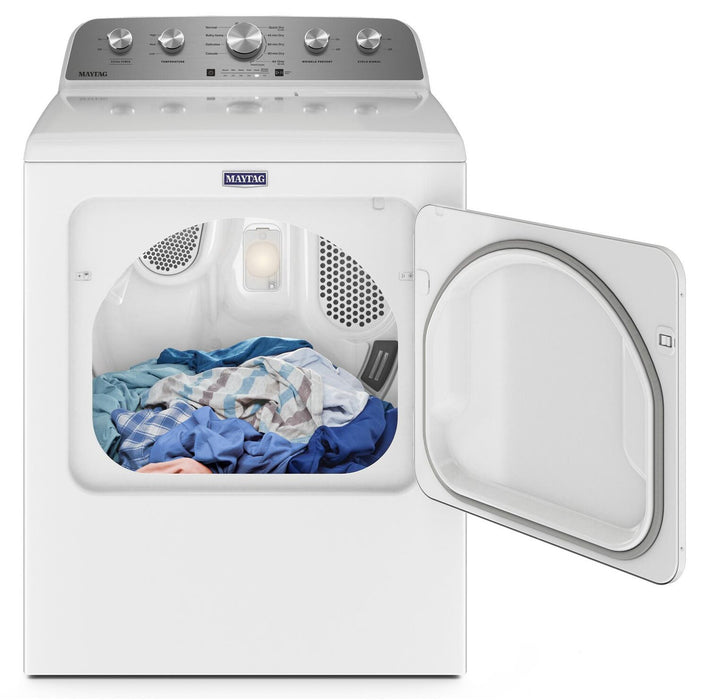 Sécheuse à gaz Maytag de 9,0 pi3 avec fonction Extra Power - blanche - MGD5030MW