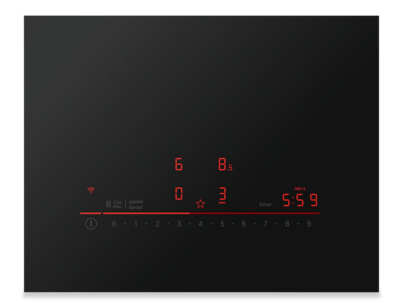 Surface de cuisson à induction Bosch de série 500 de 30 po à 5 brûleurs - NIT5063UC