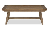  Table à café rustique Cedar de 48 po - pin naturel